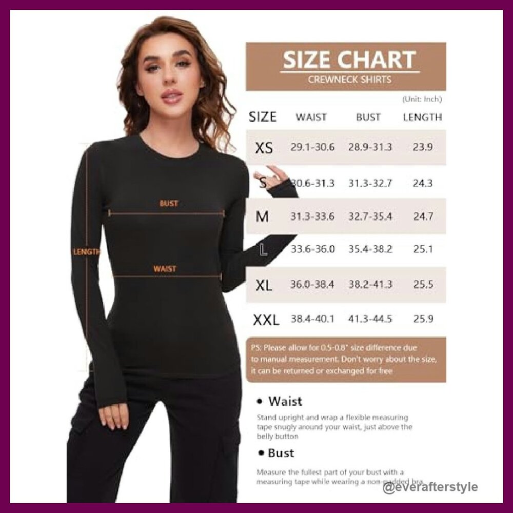 Fleece Lined Thermal Compression Base Layer Tops … - image 7